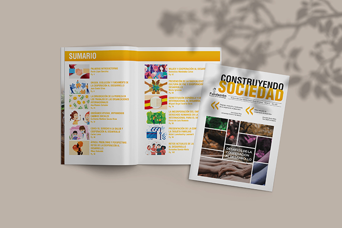 Mockup revista Construyendo Sociedad 2021 FRBS